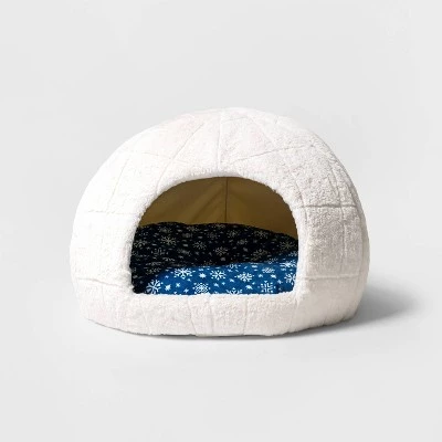 Igloo Cave Cat Bed - Wondershop™ 1 Igloo Cave Cat Bed - Wondershop™