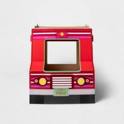 Double Decker Holiday Car Cat Scratcher - Wondershop™