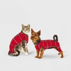 Plaid Dog and Cat Pajama - Wondershop™ -Wondershop Sales unnamed file 908