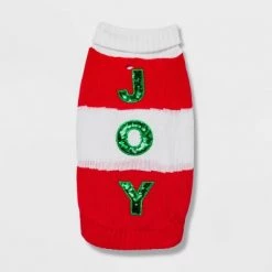 Dog and Cat Sweater - Joy Sequin - Wondershop™